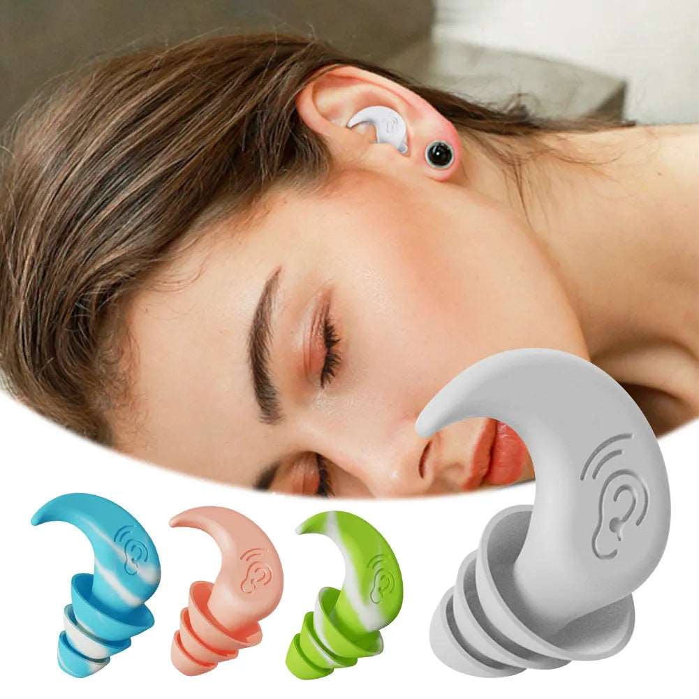 Anti Noise Silicone Earplugs: Your Silent Oasis