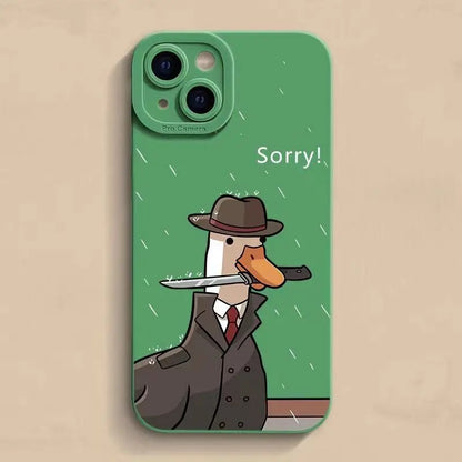 Fun Duck Silicone Phone Case